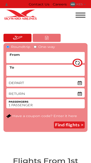 skywardairlines.co.ke