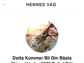 'hennesvag.se' screenshot