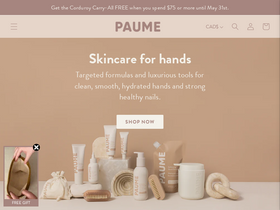 mypaume.com website screenshot