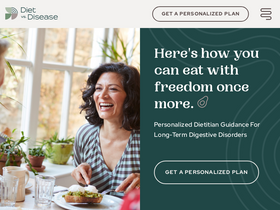 'dietvsdisease.org' screenshot