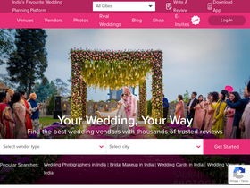 'wedmegood.com' screenshot