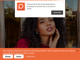 'lojaspompeia.com' screenshot