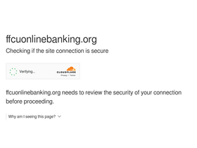 'ffcuonlinebanking.org' screenshot