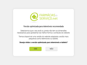 'farmaciasdeservico.net' screenshot