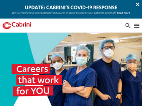 'cabrini.com.au' screenshot