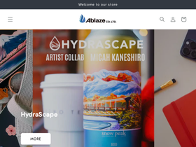ablaze-corp.com homepage screenshot
