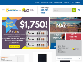 'solar-electric.com' screenshot