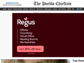 'chieftain.com' screenshot