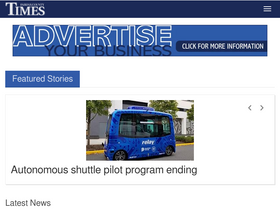 'fairfaxtimes.com' screenshot