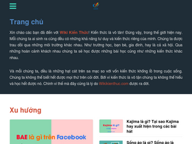 'wikikienthuc.com' screenshot