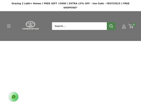 'codesustain.in' screenshot
