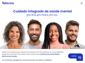 'telavita.com.br' screenshot