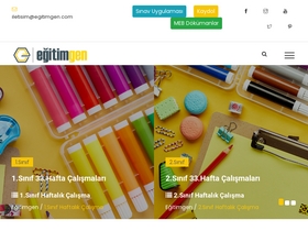 'egitimgen.com' screenshot