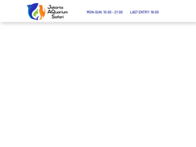 'jakartaaquariumsafari.com' screenshot
