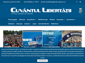 'cvlpress.ro' screenshot