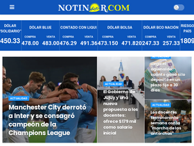 'notinor.com' screenshot