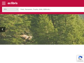 'exlibris.ch' screenshot