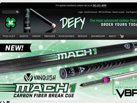 'mcdermottcue.com' screenshot