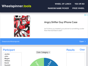 'wheelspinner.tools' screenshot