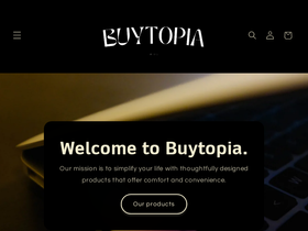 buytopia.co homepage screenshot
