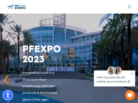 'petfoodexperts.com' screenshot