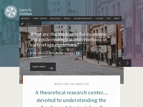 'santafe.edu' screenshot