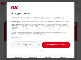 'ok.dk' screenshot