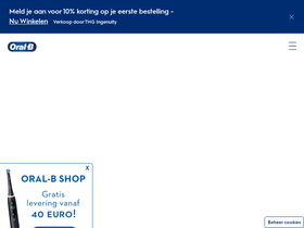 'oralb.nl' screenshot