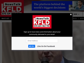 'newstalk870.am' screenshot