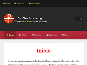 'deiverbum.org' screenshot