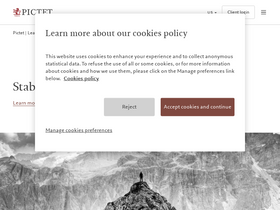 'pictet.com' screenshot