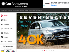 'carshowroom.com.au' screenshot