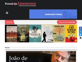 'portaldaliteratura.com' screenshot