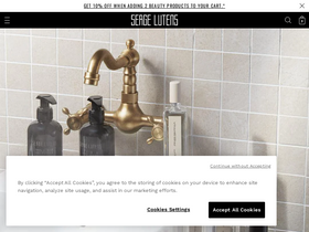 'sergelutens.com' screenshot