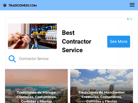 'tradicioness.com' screenshot