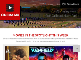 'cinema.mu' screenshot