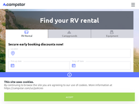 'campstar.com' screenshot