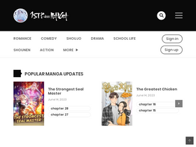 '1stkissmanga.io' screenshot