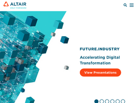 'altair.com' screenshot
