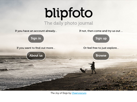 'blipfoto.com' screenshot