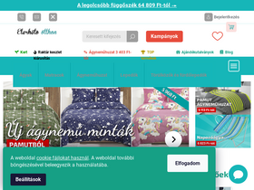 'elerhetootthon.hu' screenshot