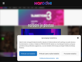 'narodni.hr' screenshot