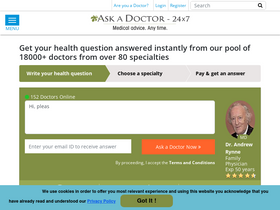 'healthcaremagic.com' screenshot