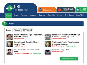 'dsprelated.com' screenshot