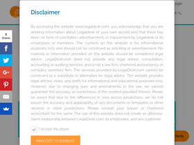 'legaldesk.com' screenshot