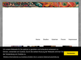 'tattooscout.de' screenshot