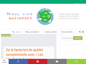 'mieux-vivre-autrement.com' screenshot