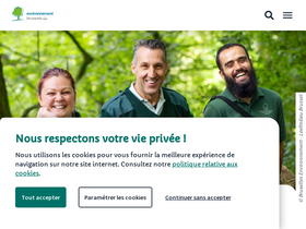'environnement.brussels' screenshot