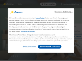 'edreams.ch' screenshot