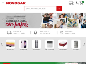 'novogar.com.ar' screenshot